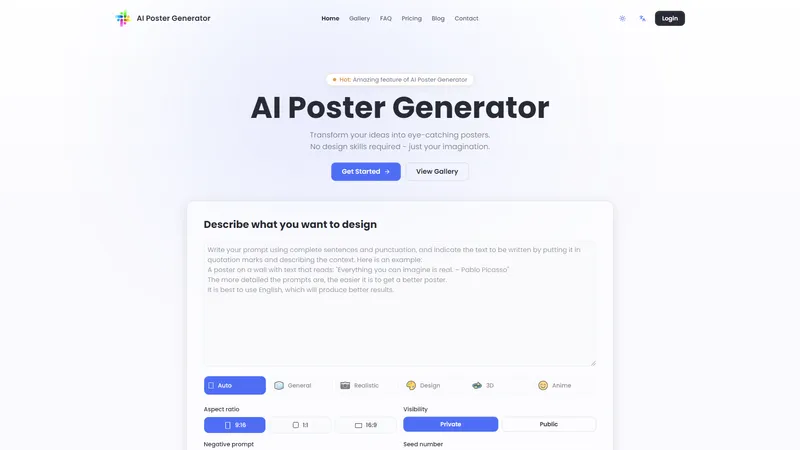 AI Poster Maker